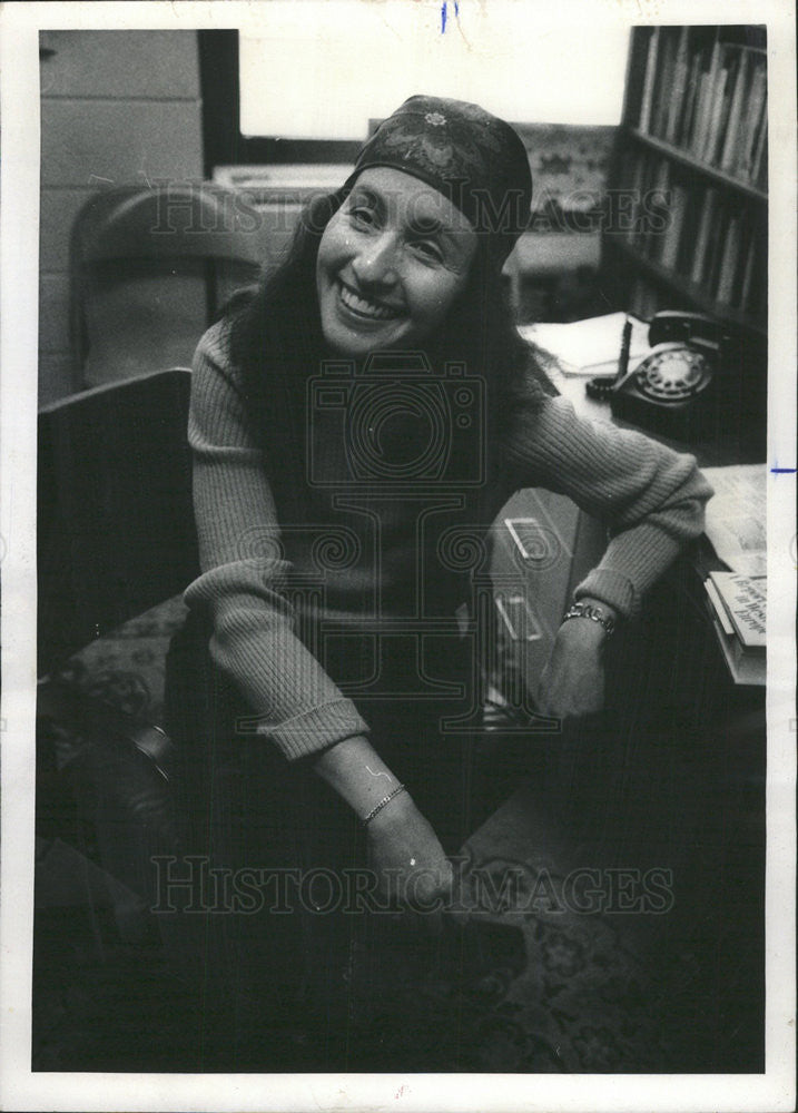 1977 Press Photo History Prof June Sochen Woman Activists - Historic Images