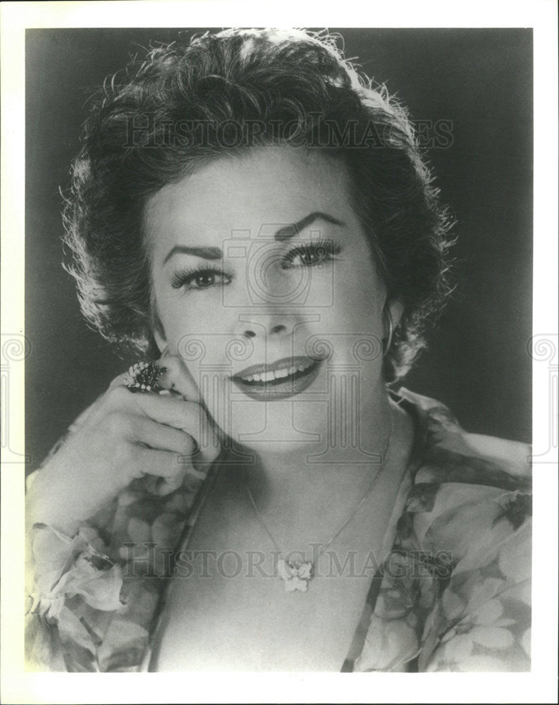 Undated Press Photo Gale Storm American Actress and Singer - Historic Images