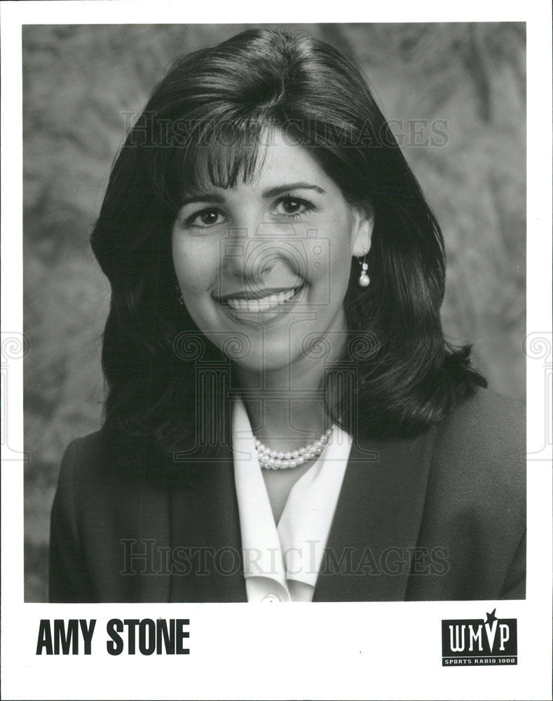 Press Photo Amy Stone television Michigan WLUC-TV Marquette Reporters WDIV - Historic Images