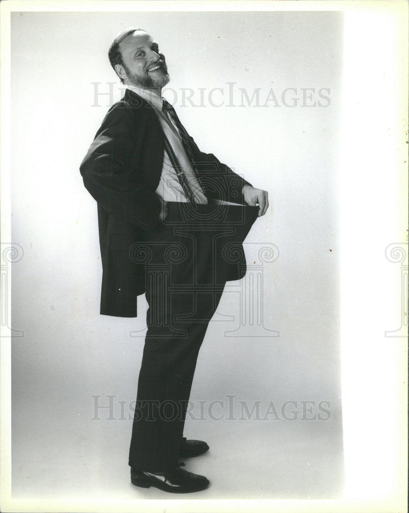 1986 Press Photo Dick Stone, President Of Dick Stone Communications Inc. - Historic Images