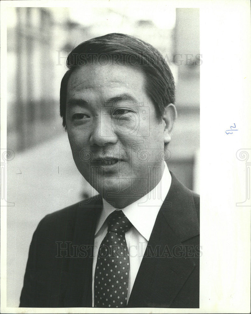 1982 Press Photo James Soong, Director of Governmental Information Office - Historic Images