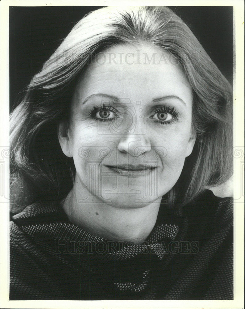 1985 Press Photo Caroll Stoner, Sun-Times Assistant Managing Editor - Historic Images