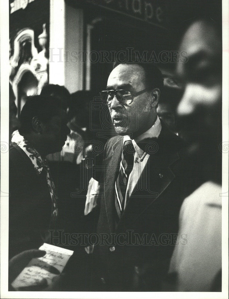 1978 Press Photo Earl Barley Senior President Local Union 241 Amalgamated - Historic Images