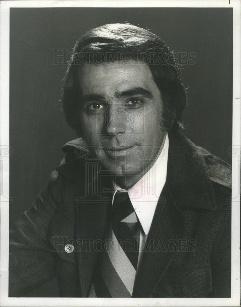 1977 Press Photo Survival Test Host Tom Snyder National Disaster Big Event - Historic Images