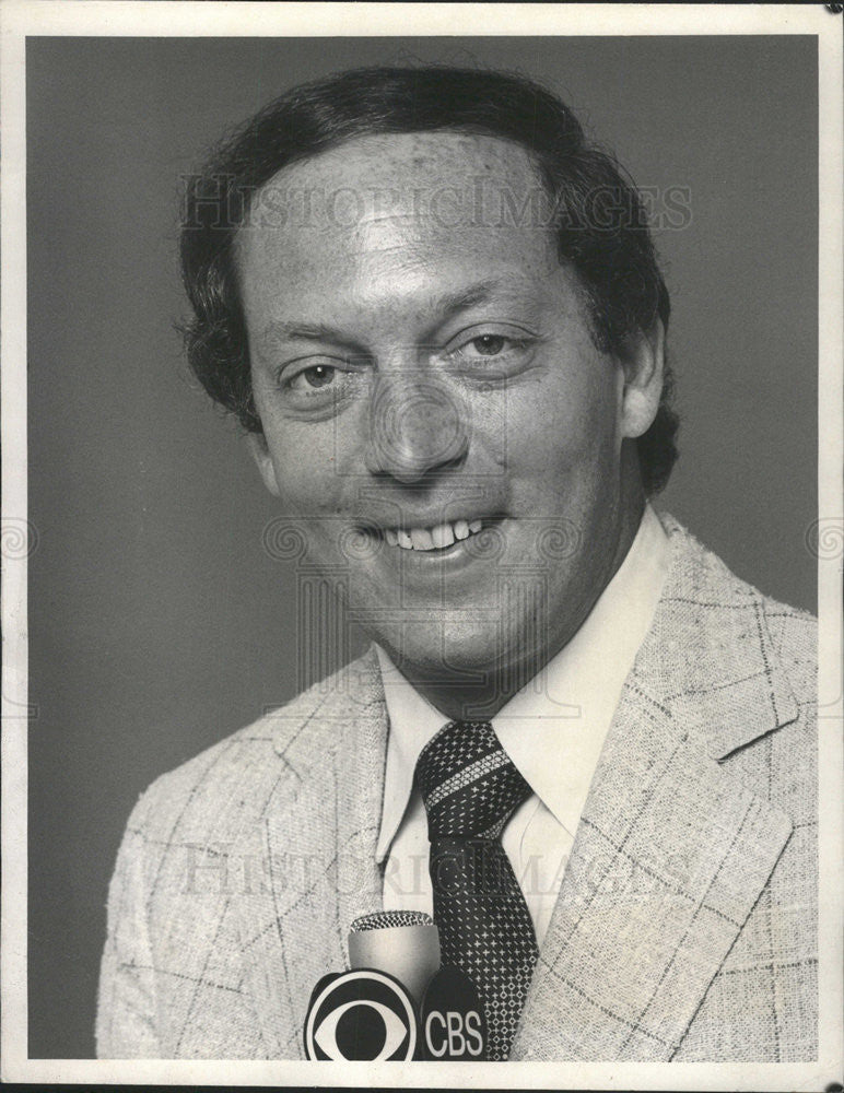 Press Photo Dick Stockton (Sportscaster) - Historic Images
