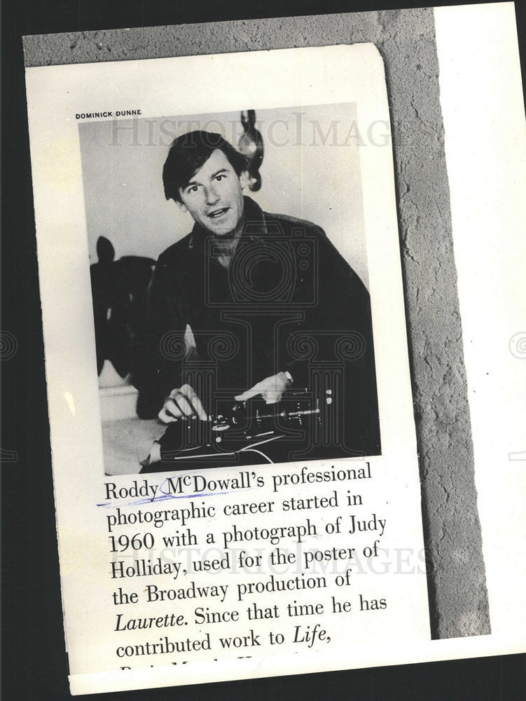 1967 Press Photo Roddy McDowall (Photography) - Historic Images