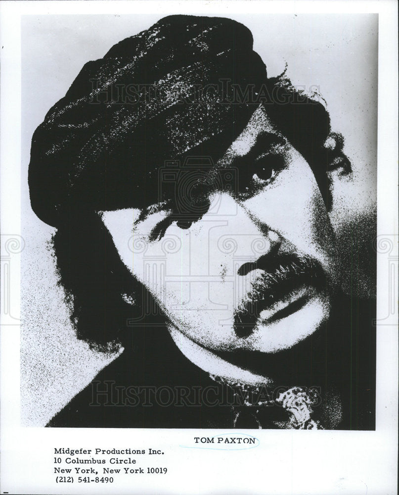 1975 Press Photo Musician Tom Paxton - Historic Images