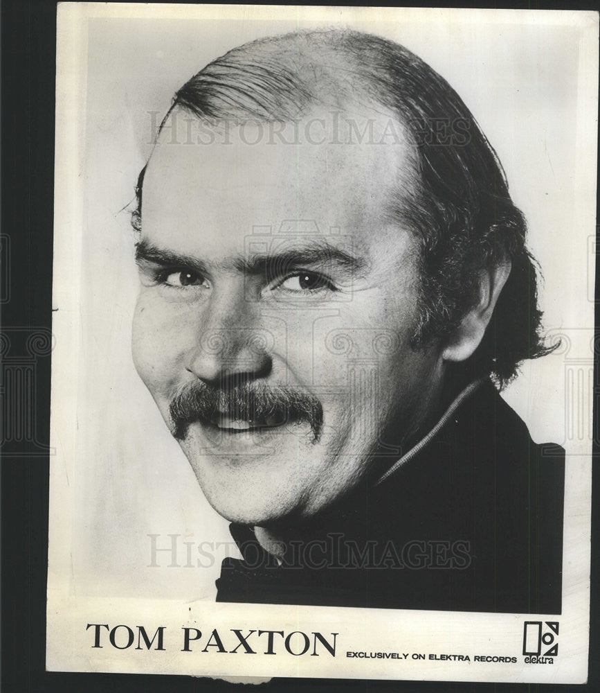 1968 Press Photo Folksinger Tom Paxton Appear Musician Orchestra Hall Friday - Historic Images