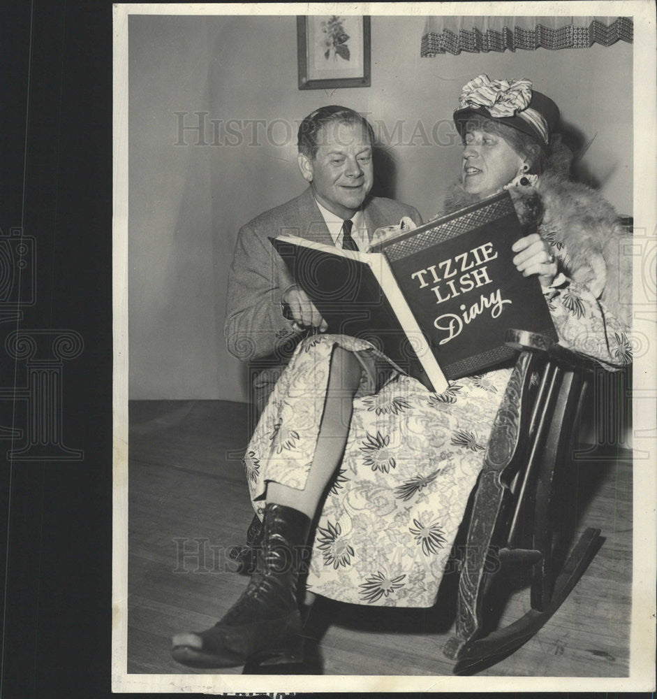 1961 Press Photo Al Pearce Comedian CBS TV - Historic Images