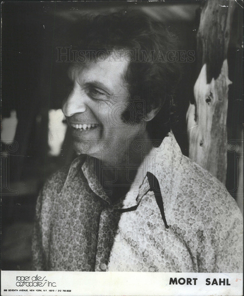 1976 Press Photo Mort Sahl Comedian - Historic Images