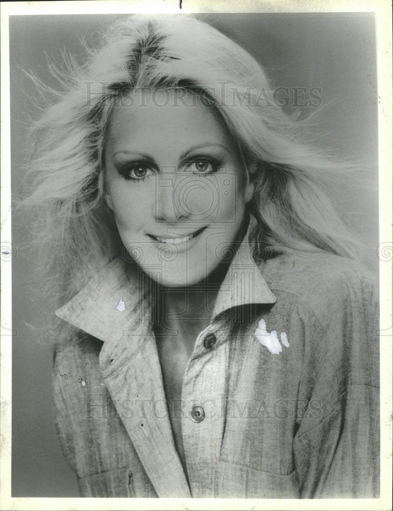 1984 Press Photo Val Joan Van Ark Actress - Historic Images