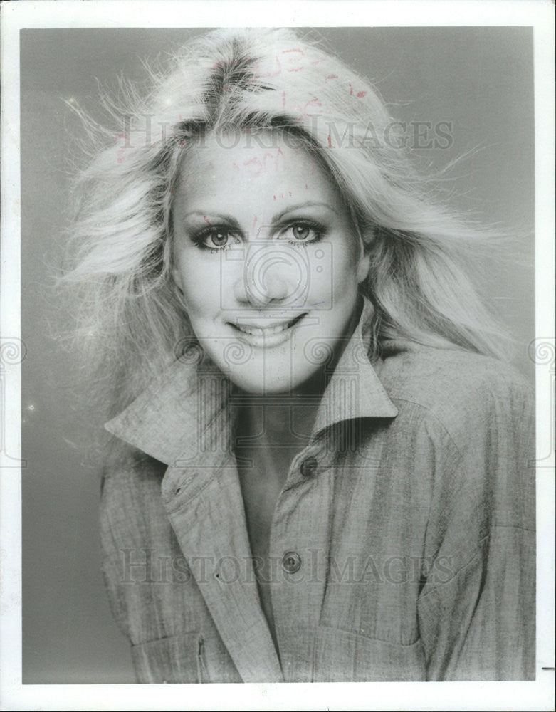 1984 Press Photo Joan Van Ark American Television Actress Knots Landing - Historic Images