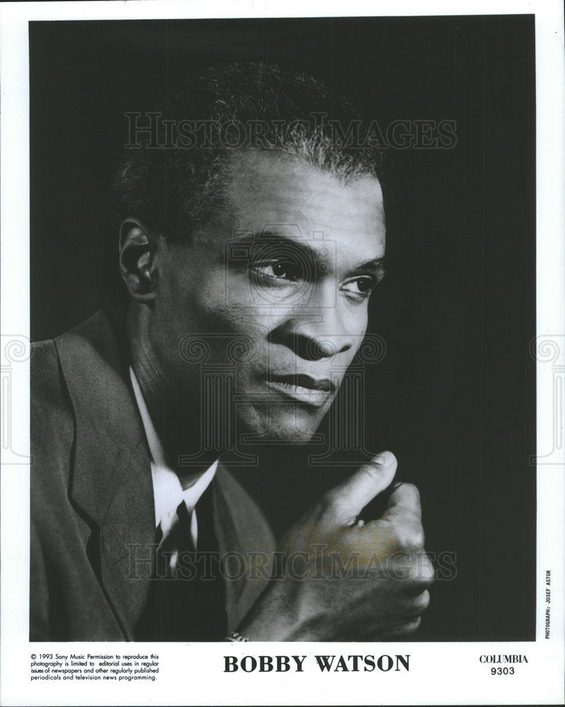 1993 Press Photo Bobby Watson American Jazz Saxophonist Musician Composer - Historic Images