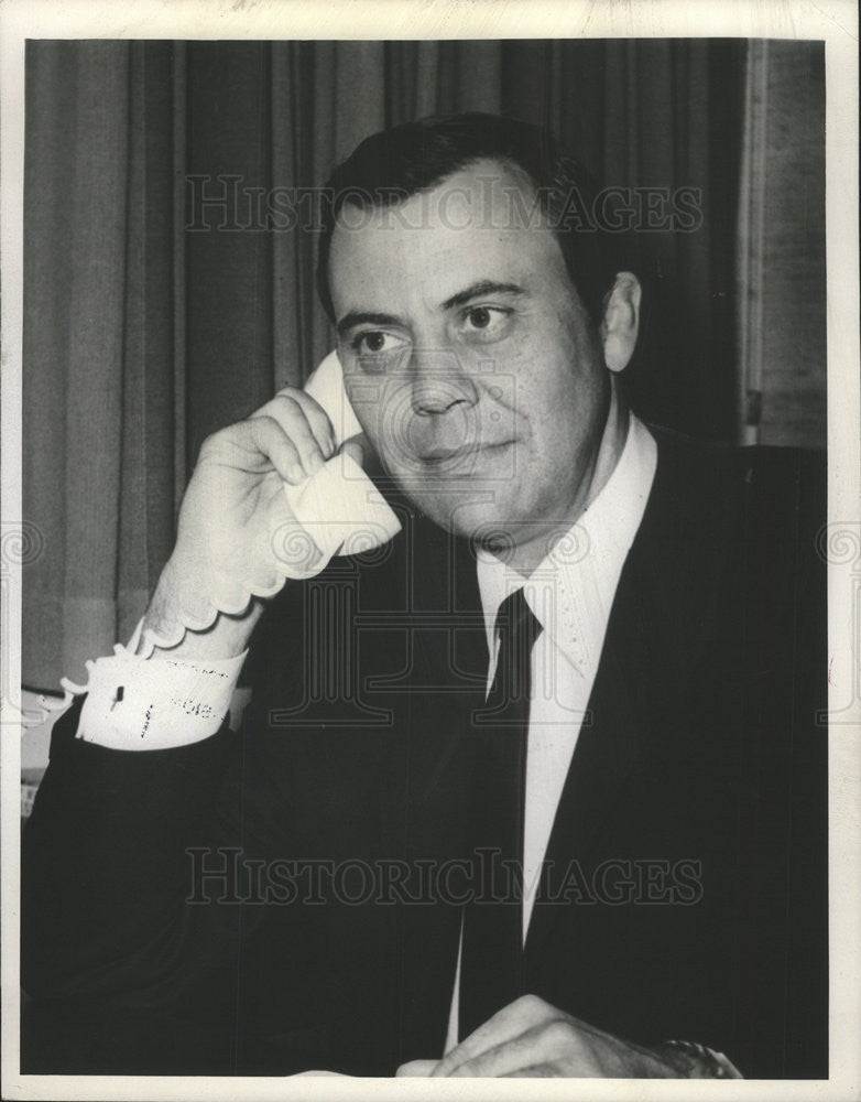 1967 Press Photo George Schlatter Laugh Good Thing Television DeMille Never - Historic Images