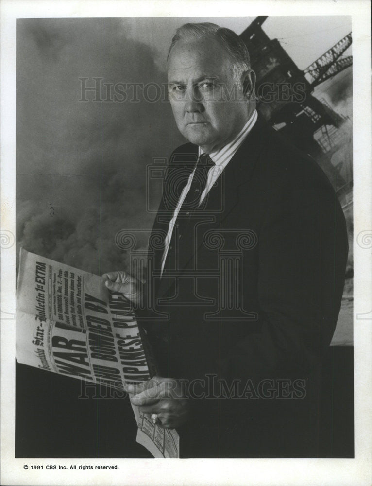 1994 Press Photo H.Norman Schwarzkopf CBS&#39;s Co-anchor. - Historic Images