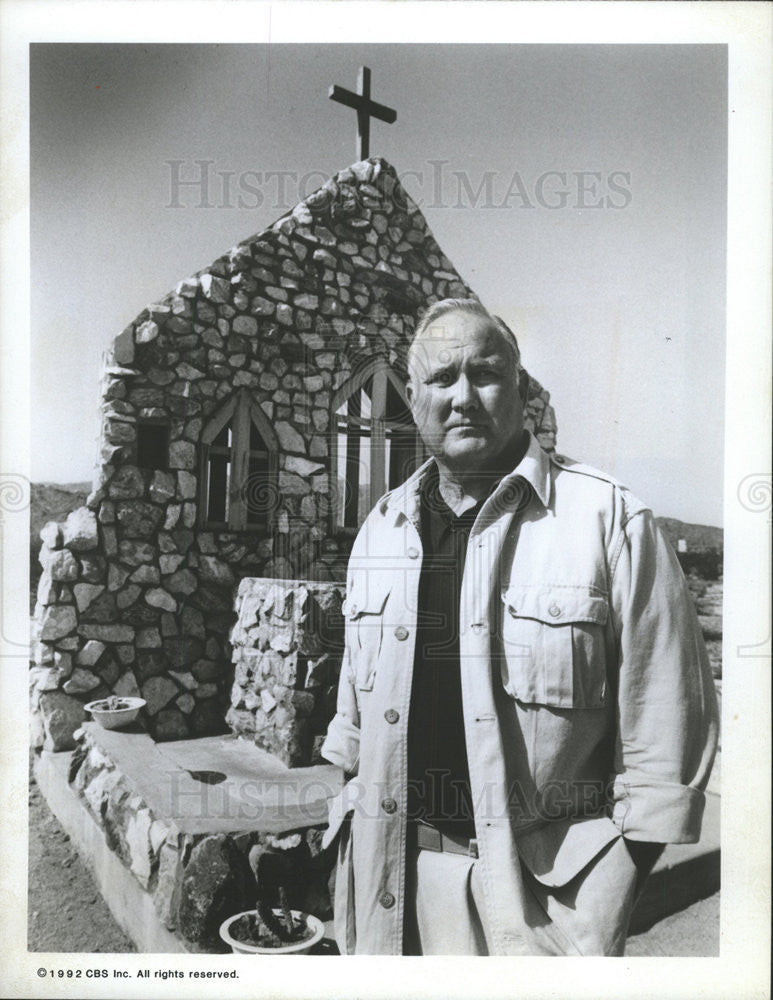 1992 Press Photo Subjects Norman Schwarzkopf Program Generals CBS News - Historic Images