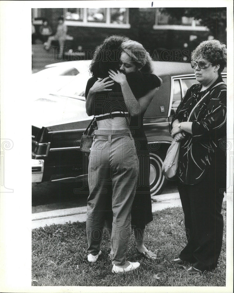 1988 Press Photo Deborah Sepulveda Madeline Ramos sister Chris Cruze death crime - Historic Images