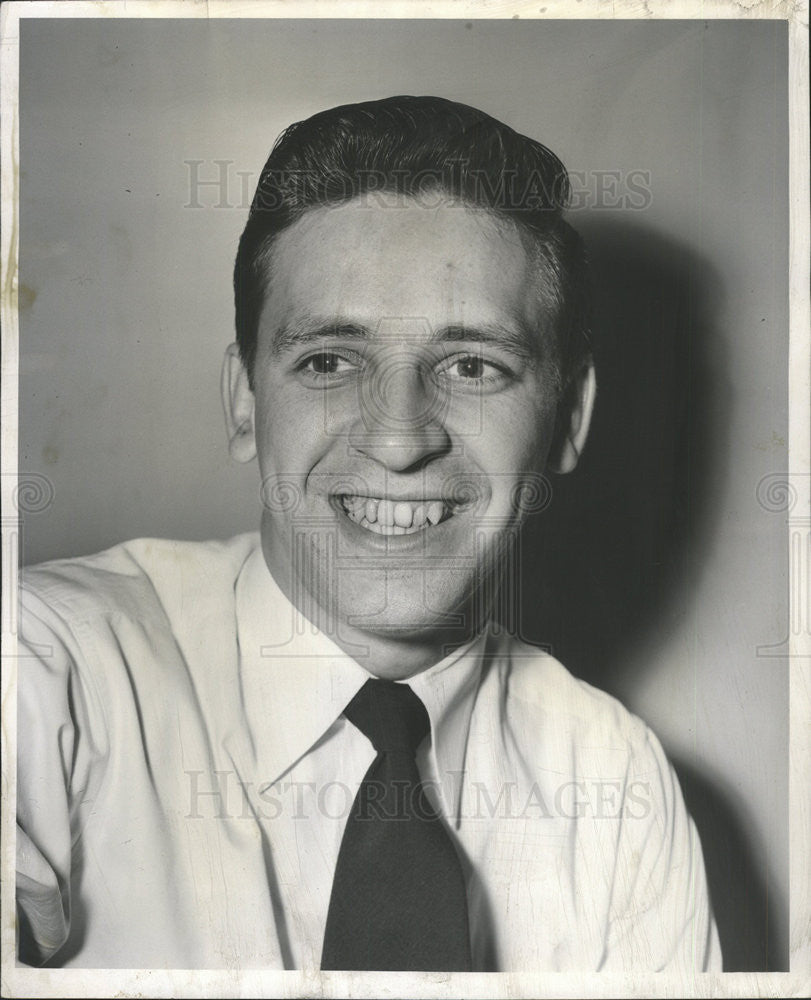 1953 Press Photo Alex Semple Chicago Illinois - Historic Images