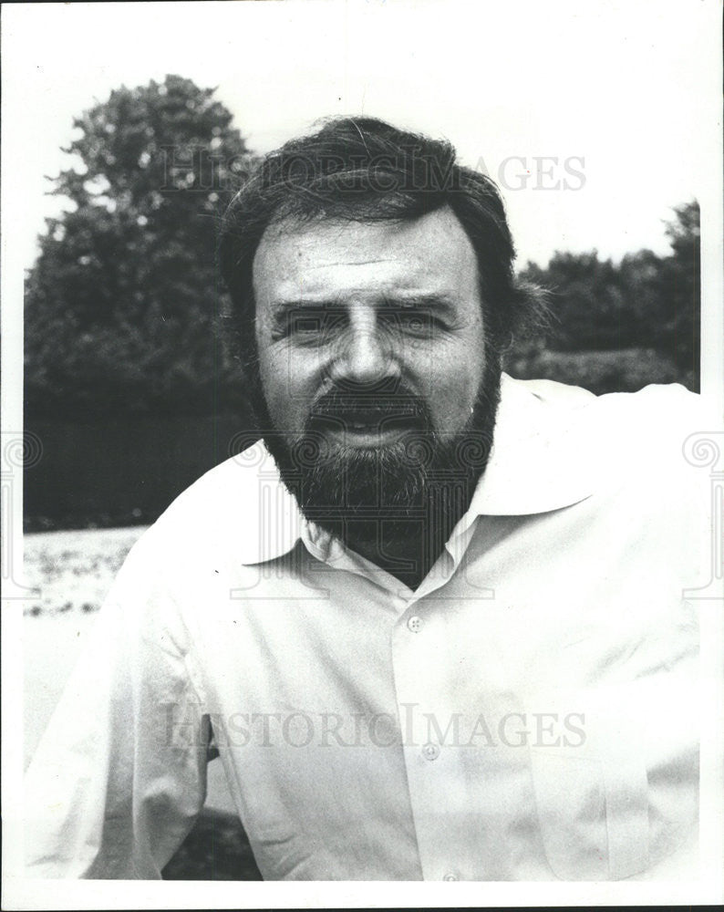 1971 Press Photo WOPL Station Manager Lew Witz Art Roberts quarter horses happy - Historic Images