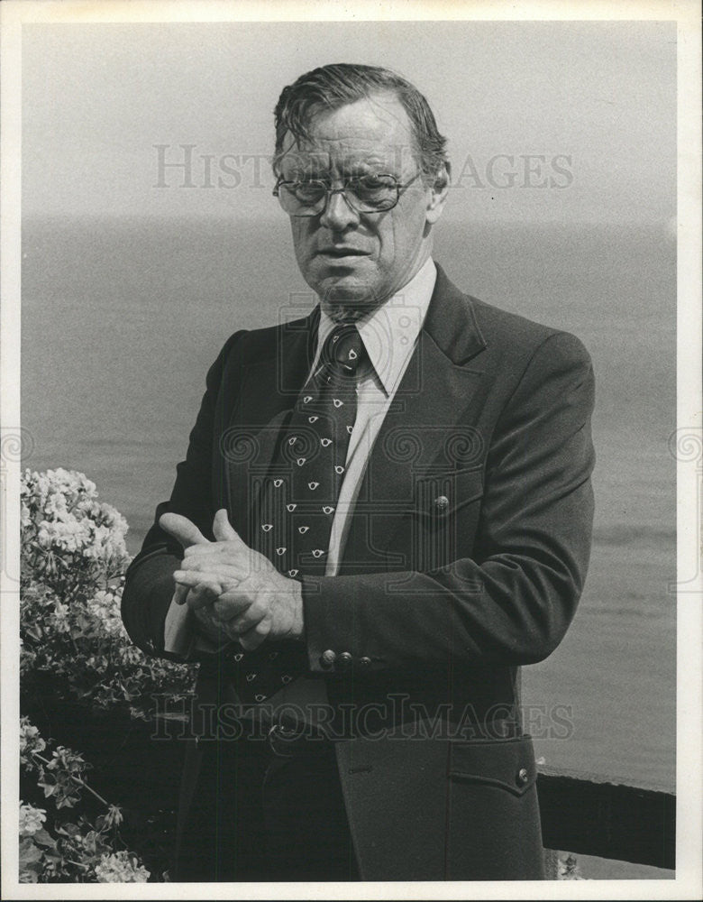 1975 Press Photo Subject Harry Townes Program Cannon CBS Television - Historic Images