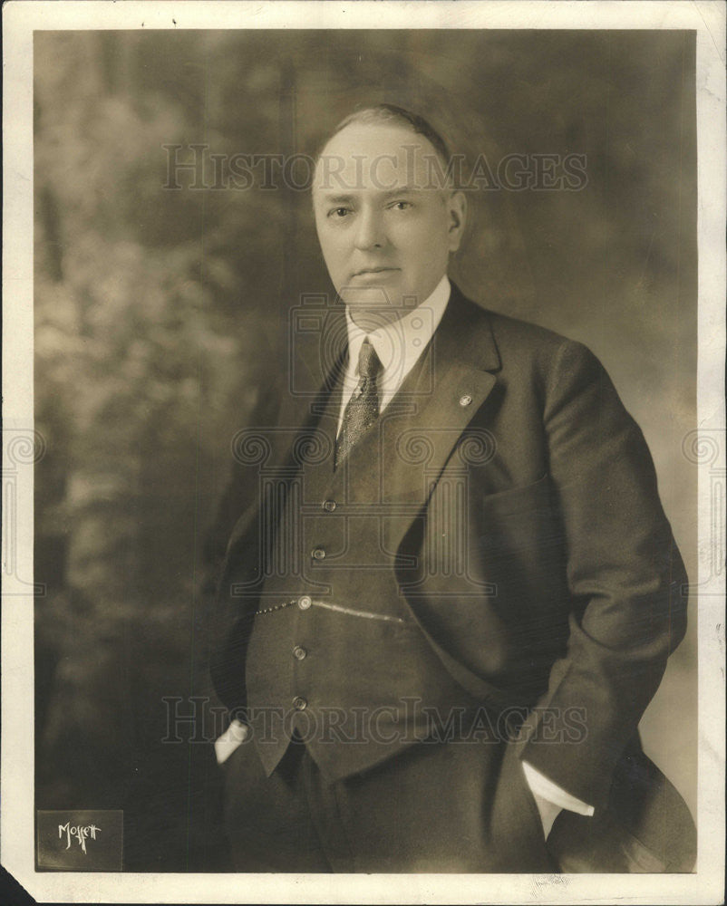 1929 Press Photo Charles Ringer, Secretary of the Cook County. - Historic Images