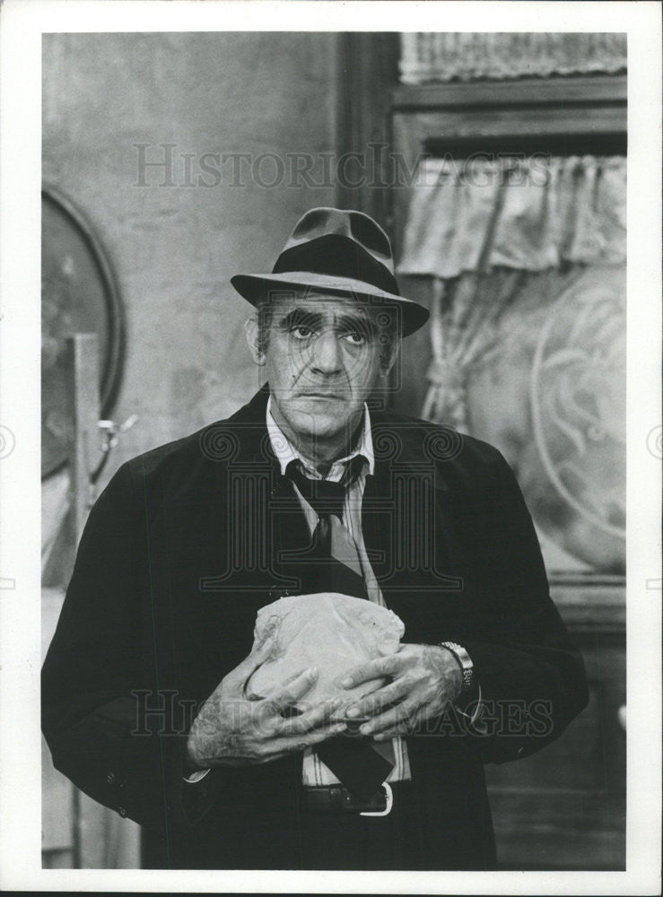 1978 Press Photo Abe Vigoda Stars in FISH -  WHERE&#39;S FISH - Historic Images