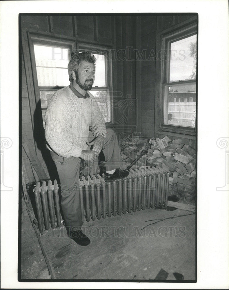 1990 Press Photo Home Improvement Television Show Host Bob Vila - Historic Images