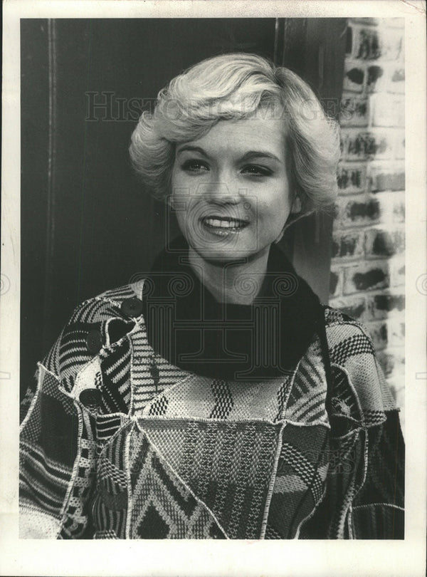 1978 Press Photo Cathy Rigby former U.S. Olympic gymnast color comment ...