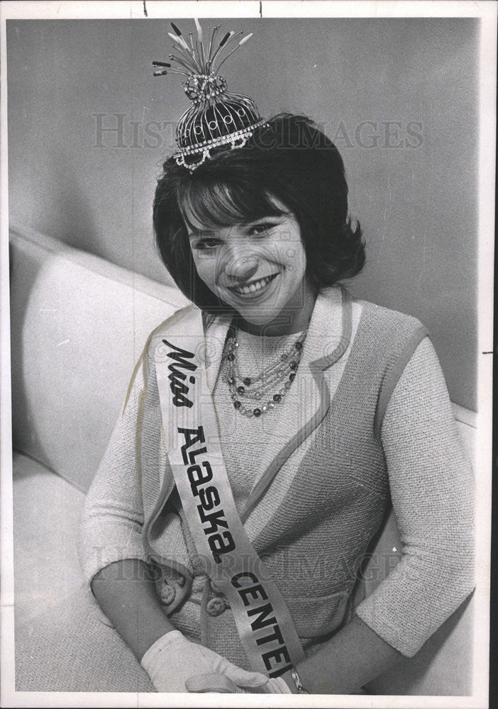 1967 Press Photo Miss Alaska Centennial Colleen Pettit - Historic Images