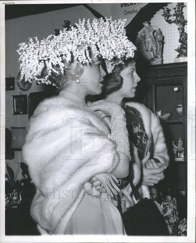 1960 Press Photo MRS. CONRAD A RIEMER MRS. GEORGE V. RIEMER JR - Historic Images