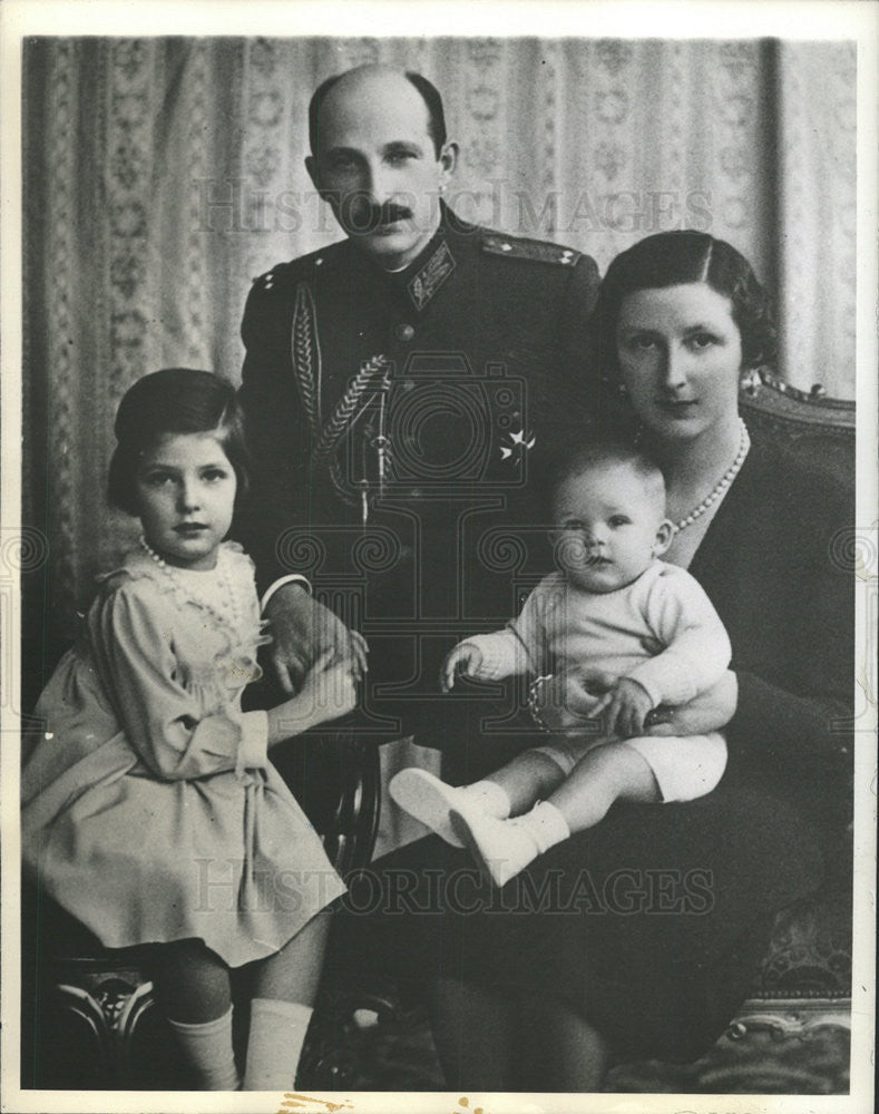 1938 Press Photo Boris Bulgarian Joana Simeon Tirnovo Sofia Maria Luise - Historic Images