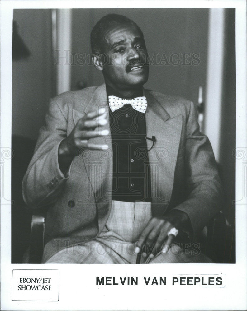 1986 Press Photo Melvin Block Van Peebles - Historic Images