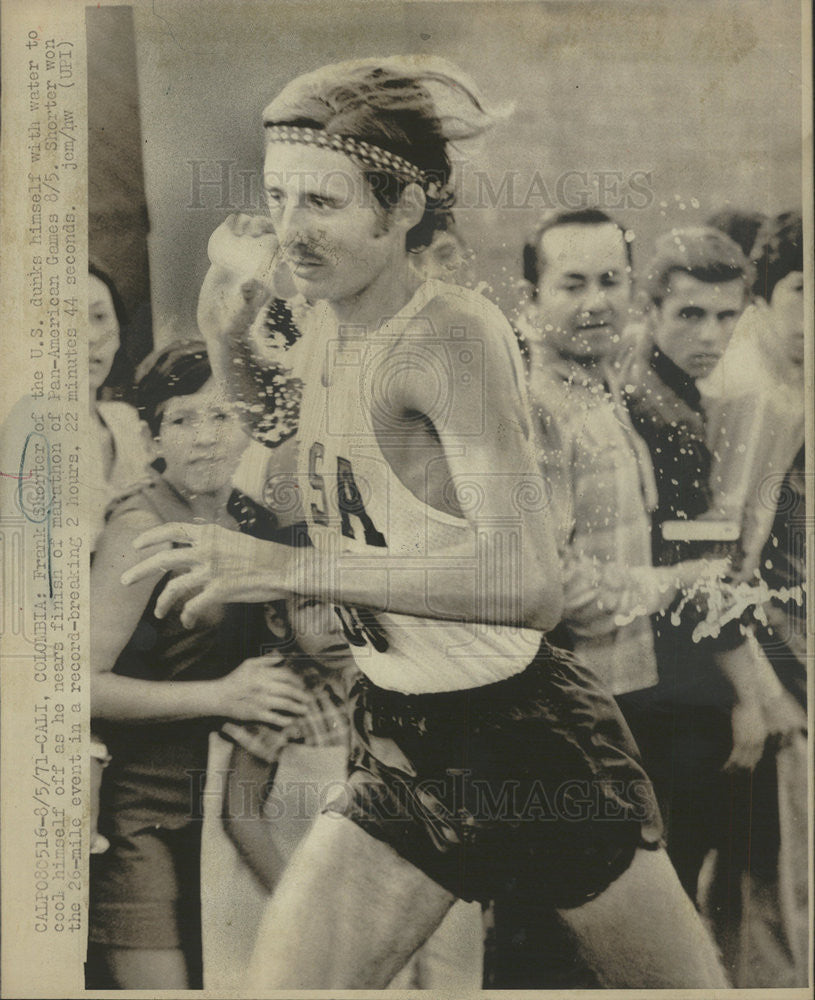 1971 Press Photo Frank Shorter, Pan American Games - Historic Images