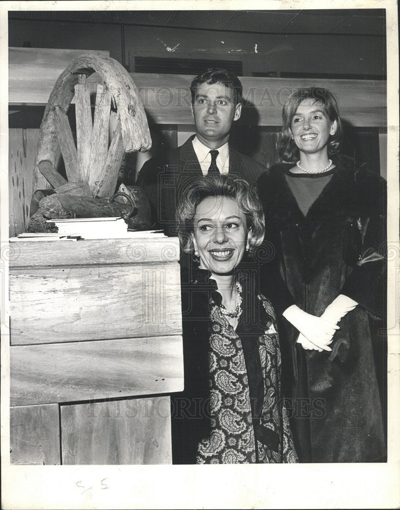 1965 Press Photo Bernard Rogers Illinois Music Blackhawk Services Dinner Benefit - Historic Images