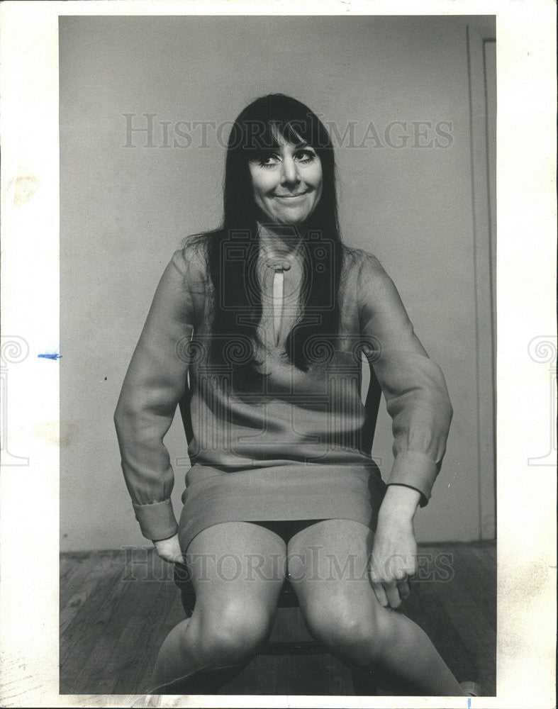 1969 Press Photo Carol Robinson Actress - Historic Images