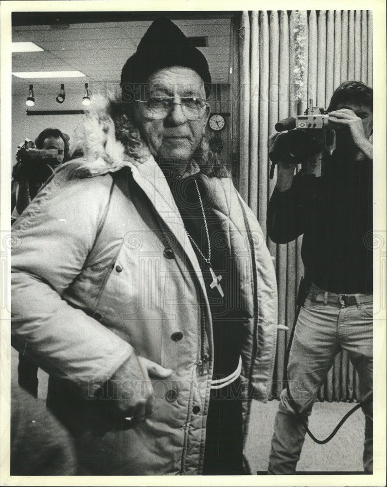 1983 Press Photo BISHOP SALVADOR SCHLAEFER - Historic Images