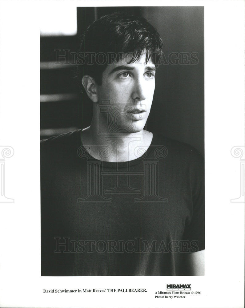 1996 Press Photo David Lawrence Schwimmer American New York Los Angeles Arlene - Historic Images