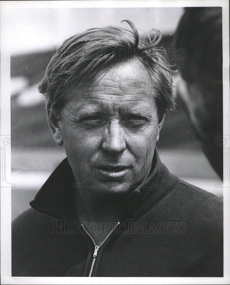 1967 Press Photo Spurs Head Coach Alan Rogers - Historic Images