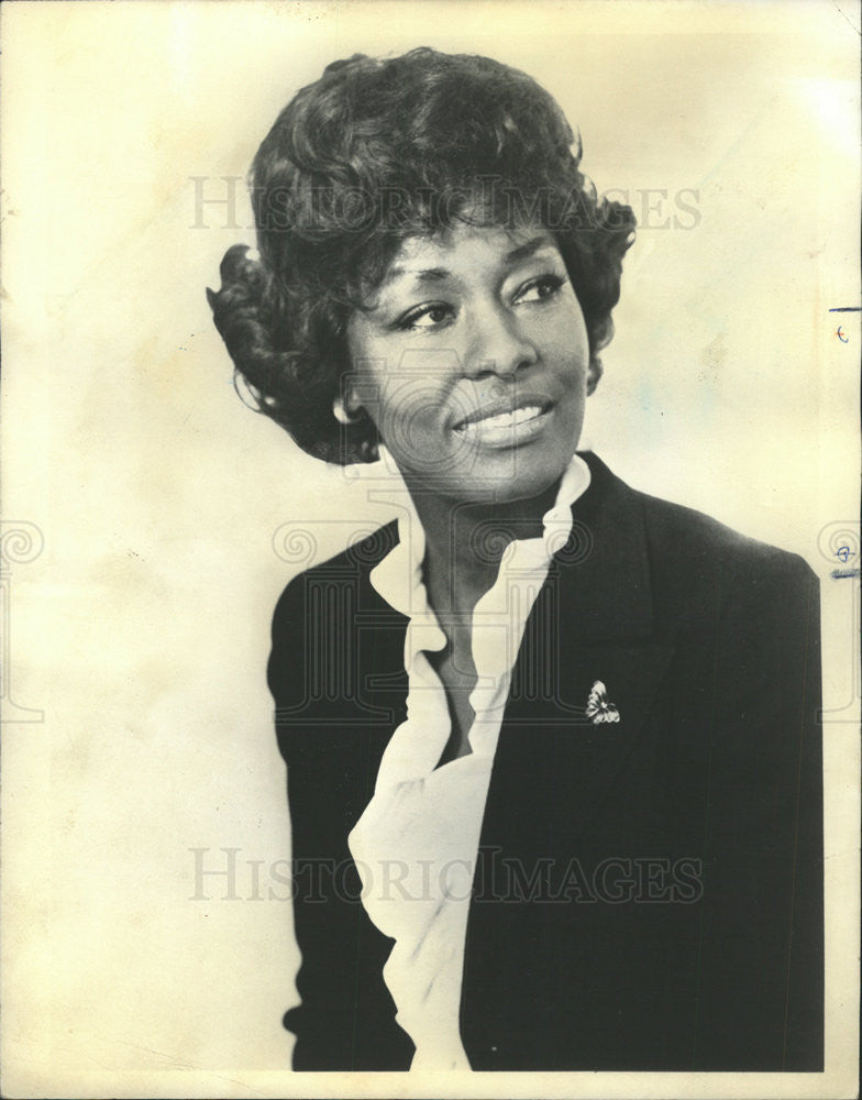 1977 Press Photo Shirley Verrett Operatic Mezzo-Soprano - Historic Images