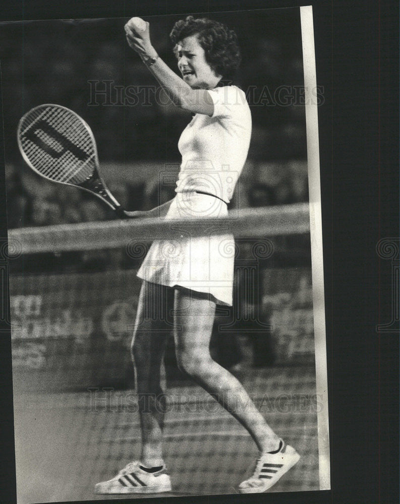 1979 Press Photo Control Ann Kiyomura Patient Volleys Pam Shriver - Historic Images