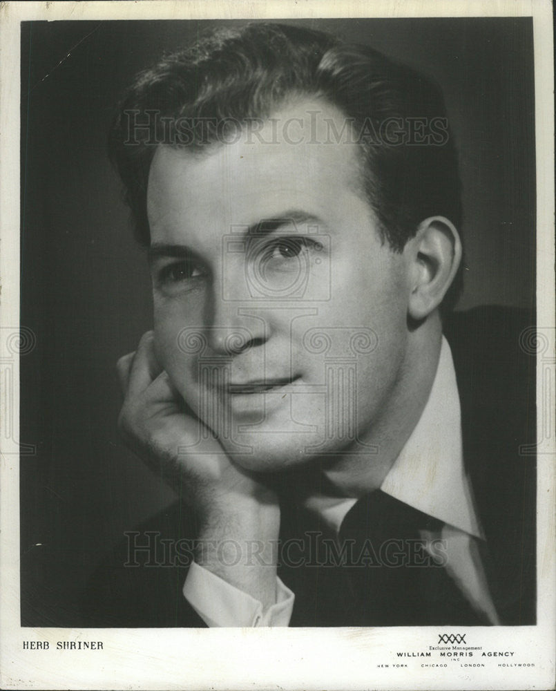 1950 Press Photo Herb Shriner - Historic Images