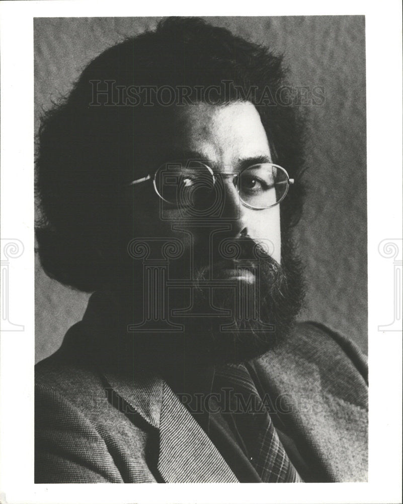 1984 Press Photo Giuseppe Sinopoli Italian Conductor Composer - Historic Images