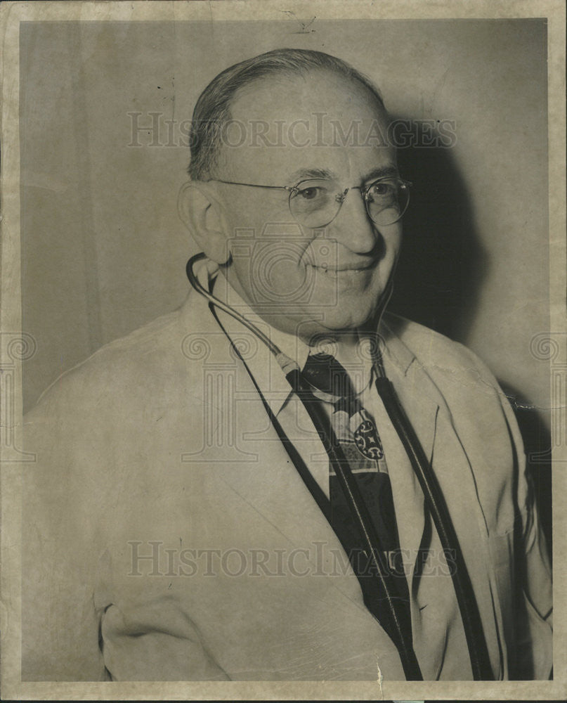 1949 Press Photo Dr Samuel Robin address clipping Roosevelt Road Doctor Story - Historic Images