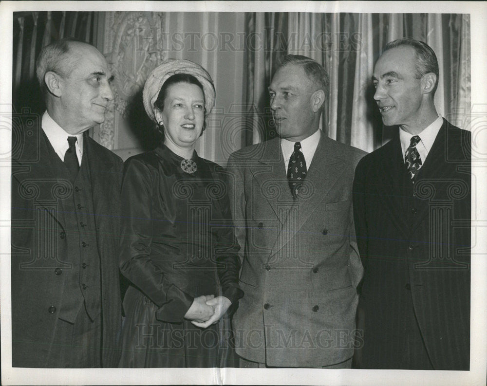 1949 Press Photo Kenney E. Williamson, president the University of Illinois - Historic Images