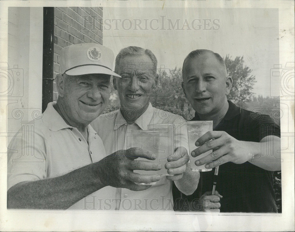 1964 Press Photo Stanley McGiveran James Royer Charles Ortman - Historic Images