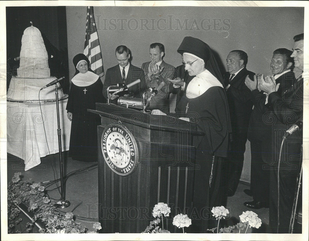 1965 Press Photo James McDivitt a Edward White Edelburg Mary Nazareth McChormick - Historic Images