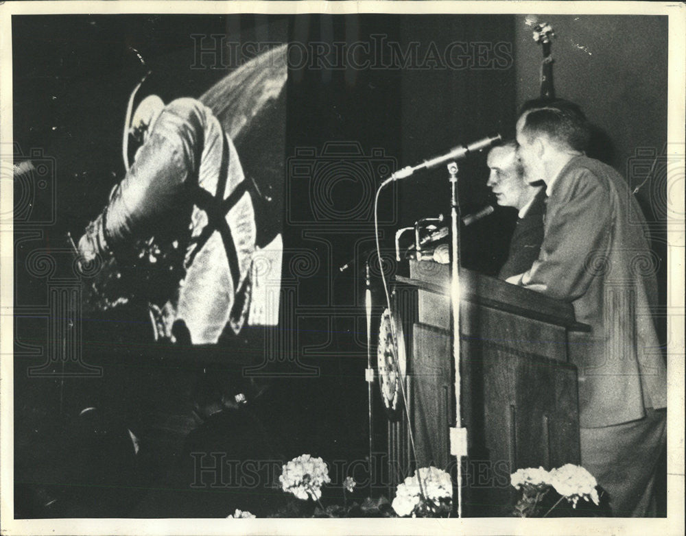 1965 Press Photo Edward White Jamess McEdivit Chicago Grammar - Historic Images