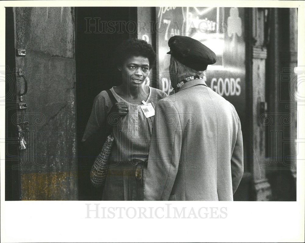 1983 Press Photo Gennell Wilson, city health inspector - Historic Images
