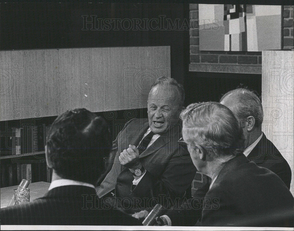 1970 Press Photo George Weller &amp; John Madigan - Historic Images