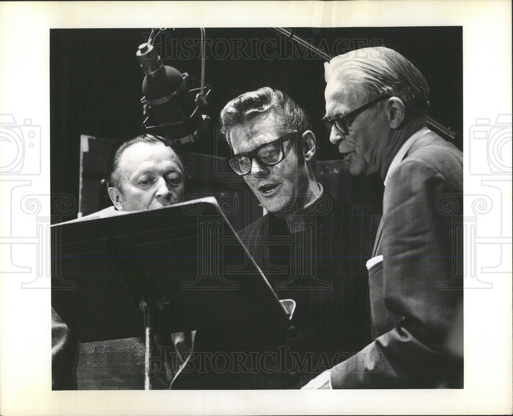 1968 Press Photo Eddie Ballantine, Bob Newkirk &amp; Cliff Peterson - Historic Images